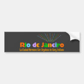 Rio Test Bumpersticker Deel 2 Alle zwarte achtergr (Voorkant)
