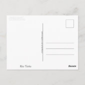 Rio Tinto, Andalusië (Spanje) Briefkaart (Achterkant)