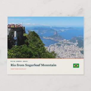 Rio vanaf de Suikerbroodberg Briefkaart