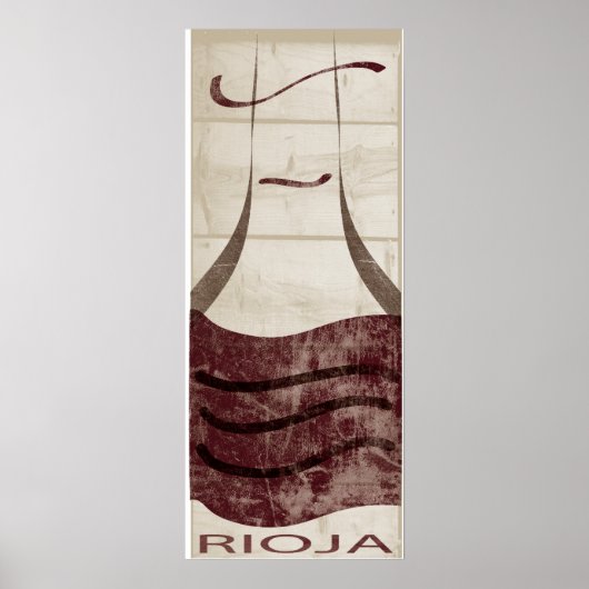 Rioja Wine Poster (Voorkant)