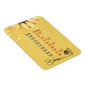 Riolering Quilters Yardage Metingsgrafiek Magneet (Rechterzijde)