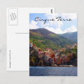 riomaggiore 5T Briefkaart (Voorkant / Achterkant)
