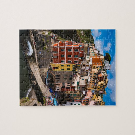 Riomaggiore Aftermiddag Legpuzzel (Horizontaal)