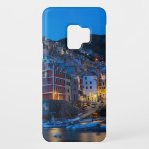 Riomaggiore at night Cinque Terre Liguria Italië Case-Mate Samsung Galaxy S9 Hoesje