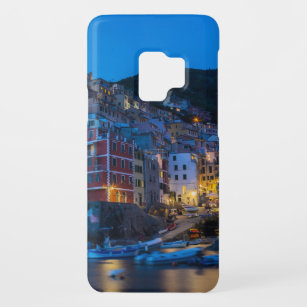 Riomaggiore at night Cinque Terre Liguria Italië Case-Mate Samsung Galaxy S9 Hoesje