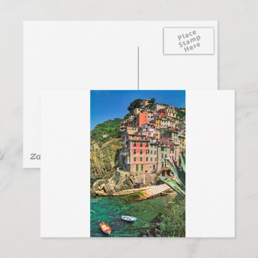 Riomaggiore Briefkaart (Voorkant / Achterkant)