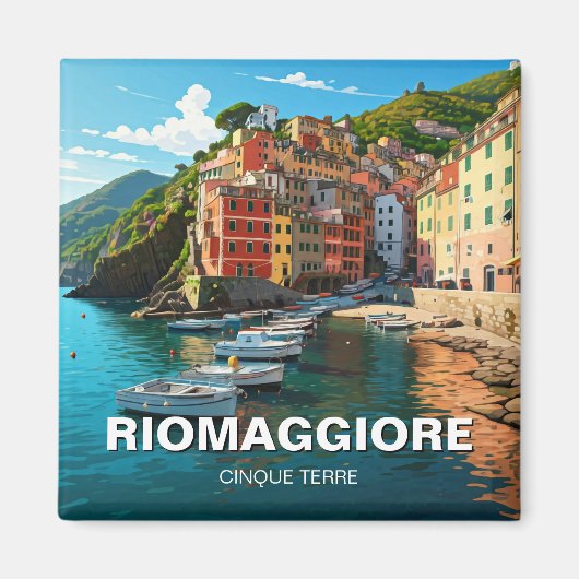 Riomaggiore, Cinqua Terra Magnet (Voorkant)