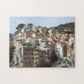 Riomaggiore Cinque Terre Italy Jigzaag Puzzle Legpuzzel (Horizontaal)