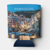 Riomaggiore Cinque Terre La Spezia Italië Panorama Blikjeskoeler (Achterkant)