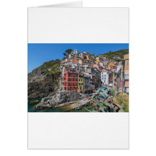 Riomaggiore Cinque Terre Liguria Italië
