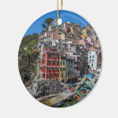 Riomaggiore Cinque Terre Liguria Italië Keramisch Ornament (Links)