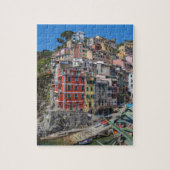 Riomaggiore Cinque Terre Liguria Italië Legpuzzel (Verticaal)