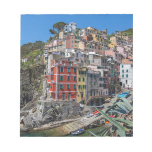 Riomaggiore Cinque Terre Liguria Italië Notitieblok