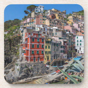 Riomaggiore Cinque Terre Liguria Italië Onderzetter