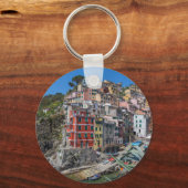 Riomaggiore Cinque Terre Liguria Italië Sleutelhanger (Voorkant)