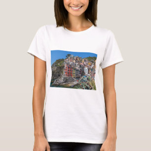 Riomaggiore Cinque Terre Liguria Italië T-shirt
