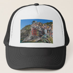 Riomaggiore Cinque Terre Liguria Italië Trucker Pet