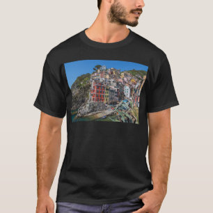Riomaggiore Cinque Terre Ligurië Italië T-shirt
