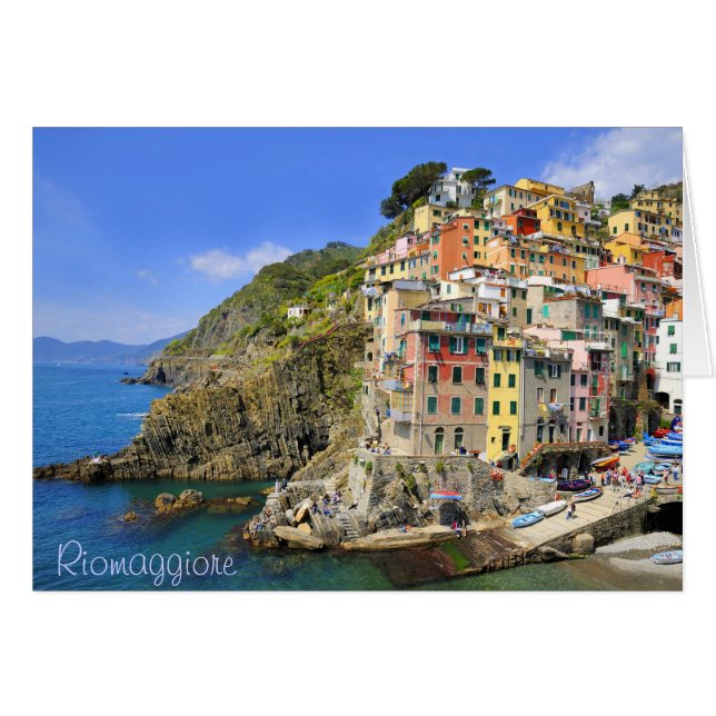 Riomaggiore, Cinqueterre (Voorkant Horizontaal)