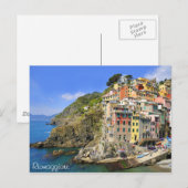 Riomaggiore, Cinqueterre Briefkaart (Voorkant / Achterkant)