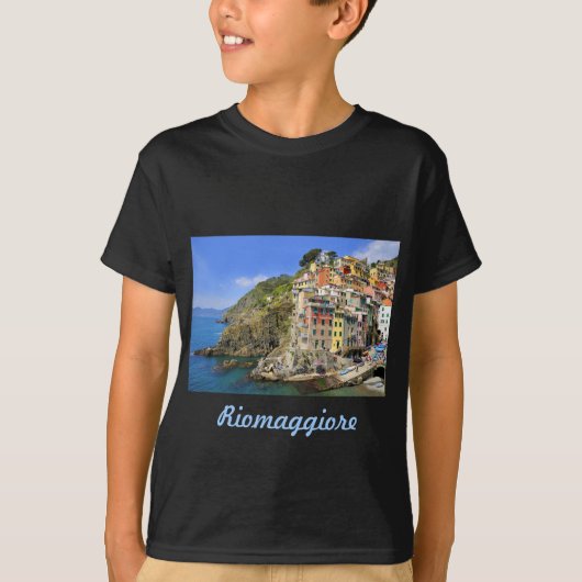 Riomaggiore, Cinqueterre T-shirt (Voorkant)