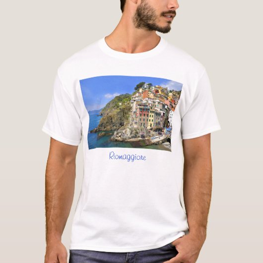Riomaggiore, Cinqueterre T-shirt (Voorkant)