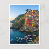 Riomaggiore, de eerste stad van de Cinque Terre Briefkaart (Voorkant)