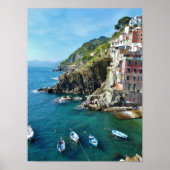 Riomaggiore Harbour Poster (Voorkant)