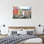 Riomaggiore Italia Canvas Afdruk (Insitu (Slaapkamer))