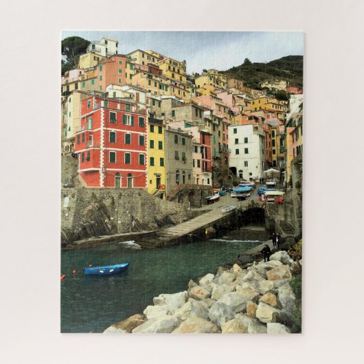 Riomaggiore, Italia - de Cinque Terre -16 x 20 inc Legpuzzel (Verticaal)