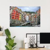 Riomaggiore Italia Poster (Thuiskantoor)