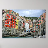 Riomaggiore Italia Poster (Voorkant)