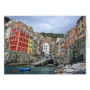 Riomaggiore, Italia - The Cinque Terre Kaart