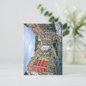 Riomaggiore, Italia - The Cinque Terre Puzzle Briefkaart (Staand voorkant)