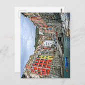 Riomaggiore, Italia - The Cinque Terre Puzzle Briefkaart (Voorkant / Achterkant)