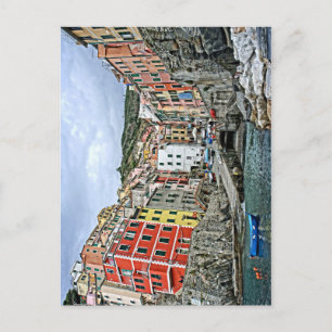 Riomaggiore, Italia - The Cinque Terre Puzzle Briefkaart
