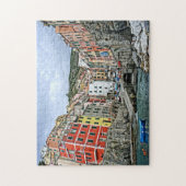 Riomaggiore, Italia - The Cinque Terre Puzzle Legpuzzel (Verticaal)
