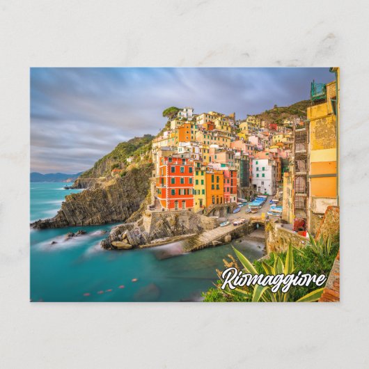 Riomaggiore, Italië Briefkaart (Voorkant)
