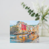 Riomaggiore, Italië Briefkaart (Staand voorkant)