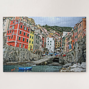 Riomaggiore, Italië - Cinque Terre - pc 20x30 - 10 Legpuzzel