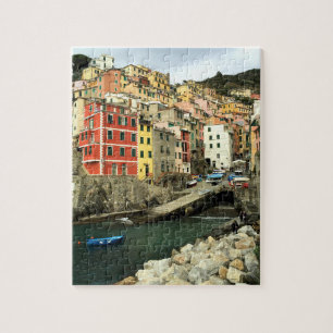 Riomaggiore, Italië - de Cinque Terre - 8x10 inch Legpuzzel