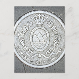 Riomaggiore, Italië - het Briefkaart Cinque Terre