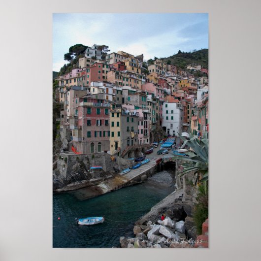 Riomaggiore Poster (Voorkant)