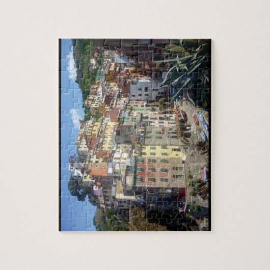 Riomaggiore town legpuzzel (Verticaal)