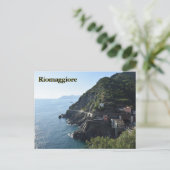 Riomaggiore Via dell'Amore briefkaart (Staand voorkant)
