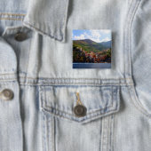 riomaggiore vierkante button 5,1 cm (In situ)