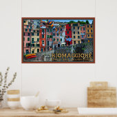 Riomaggiore Waterfront Poster (Keuken)
