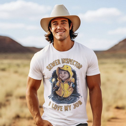 Riool Sentinel: De moedige verdediger T-shirt