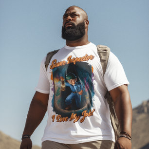 Rioolinspecteur Verlicht het Onbekende T-shirt