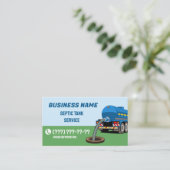 Rioolonderhoudsservice Visitekaartje (Staand voorkant)